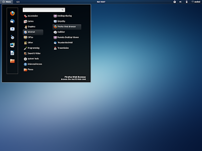 Linux Mint GNOME Shell menu extension