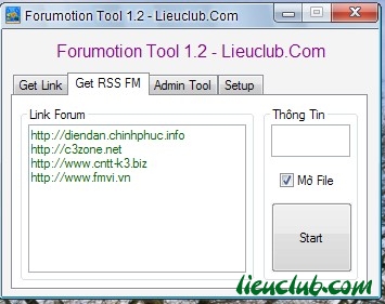 Forumotion Tool 1.3 - Công cụ hỗ trợ cho forum FM Lieuclub.com-2