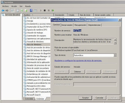 Hora ROA en servidor Windows Server 2003, 2008 PDC de dominio (servidor de hora autorizado)