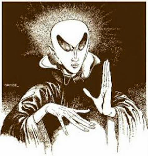 Ufology Alien Looking Demon 1941