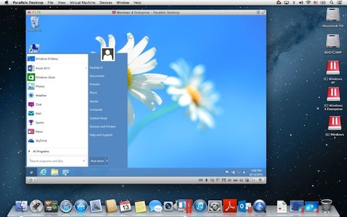 parallels desktop.