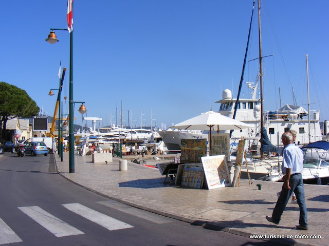 Saint-Tropez, na costa da Riviera Francesa