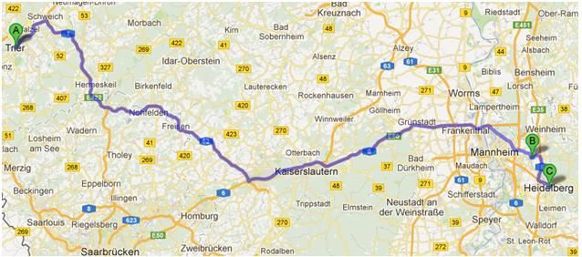 DIA 10 (06/08): Trier ; Ladenburg ; Heidelberg (ALEMANIA - Rhineland) - ROADTRIP 2012 - EUROPA CENTRAL - 20 DIAS - 6400 Kms (Selva Negra / Alsacia / Hol (1)