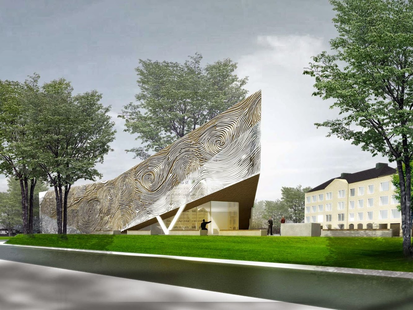 New Synagogue in Koblenz by Herrmanns Architekten