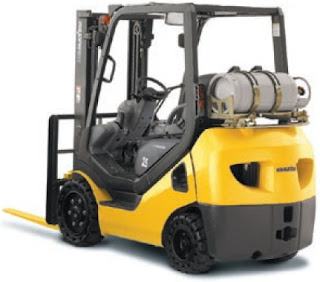 Xe nâng Komatsu 2 tấn LPG forklift