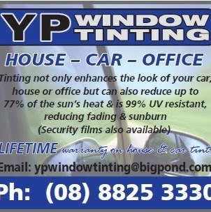 YP Window Tinting logo