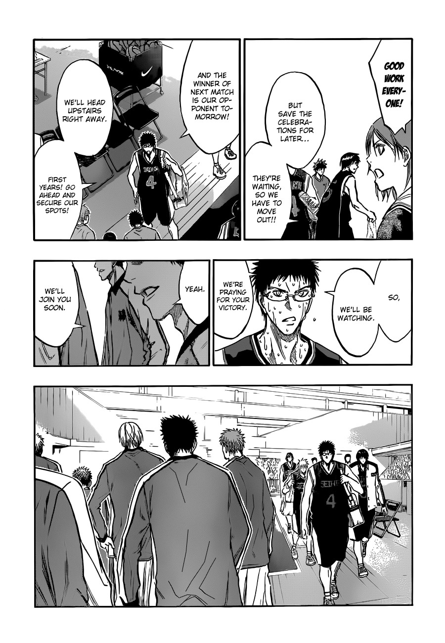 Kuroko no Basket Manga Chapter 169 - Image 12