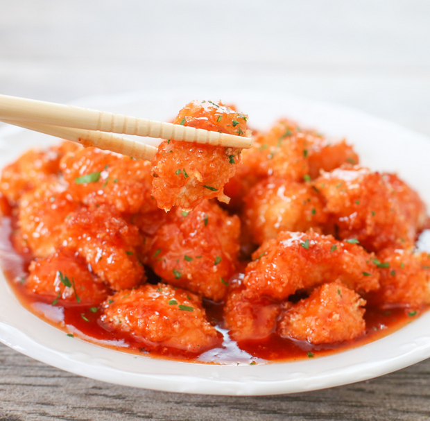 close-up photo of Baked Sweet and Sour Chicken