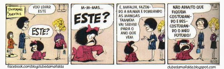 Clube da Mafalda:  Tirinha 671 