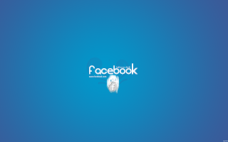 New Facebook v2.0 Style Like Button Clean Blue Social Network HD Wallpaper