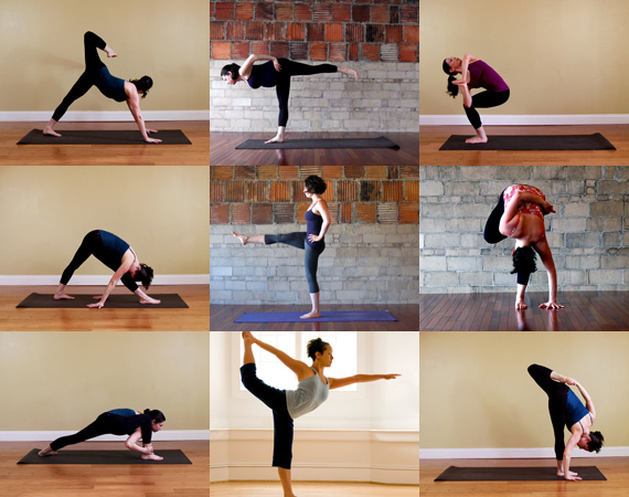 瑜伽連續動作-性感雙腿  瑜伽美体图片