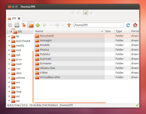 SpaceFM 0.8.0 su Ubuntu