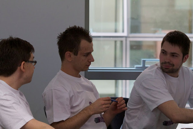 The RGU Team Hard at Work The RGU Team Hard at Work