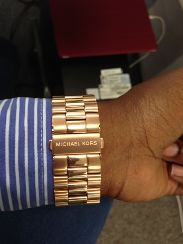 Michael Kors Rose Gold MK8096 Watch