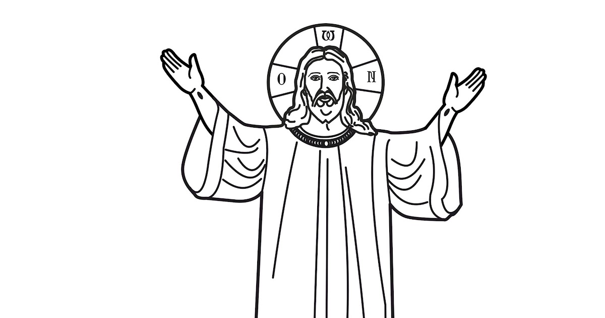christ ascension into heaven coloring pages | Coloring Pages