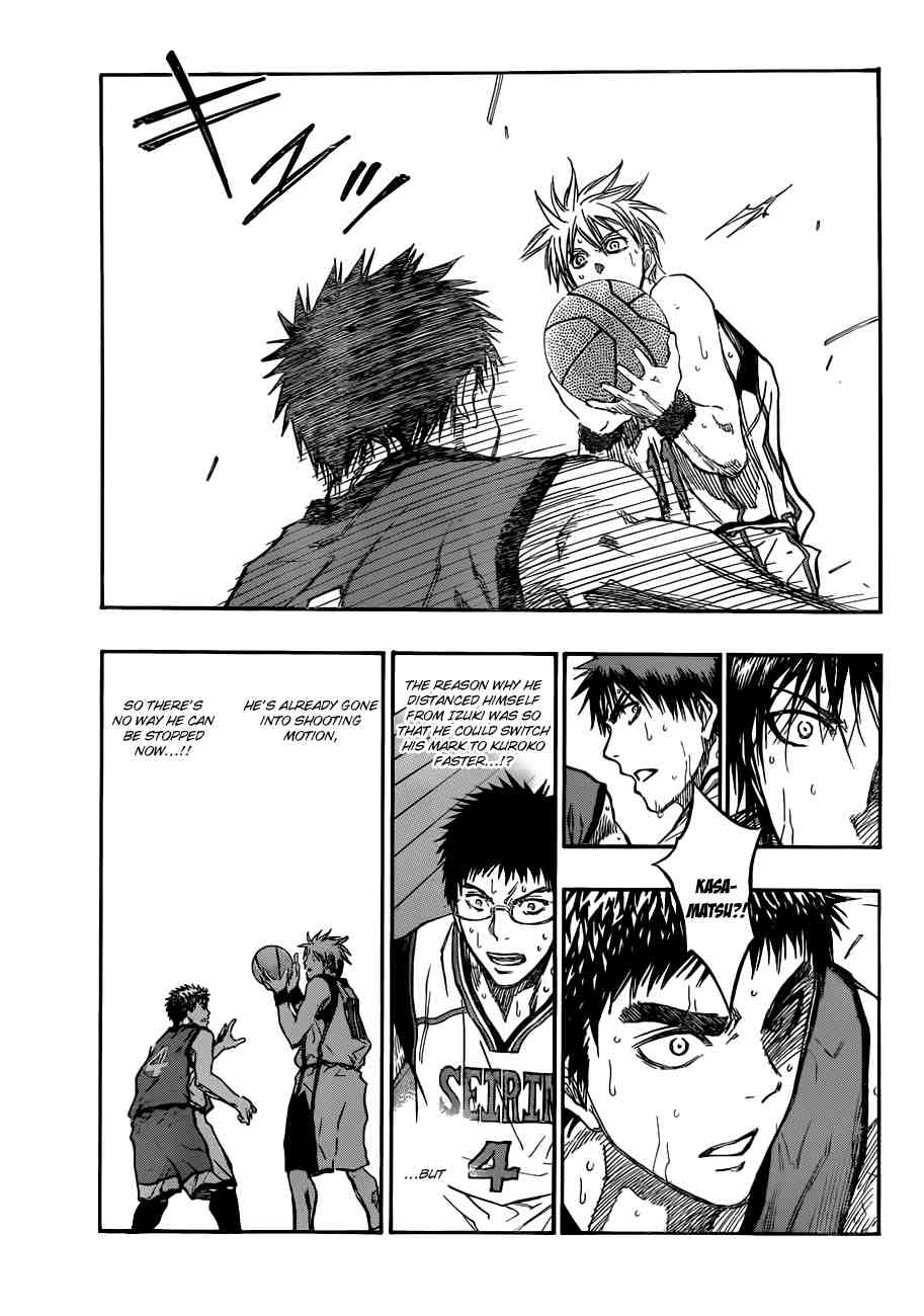 Kuroko no Basket Manga Chapter 191 - Image 09