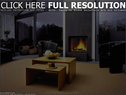 living room with fireplace and tv on opposite walls