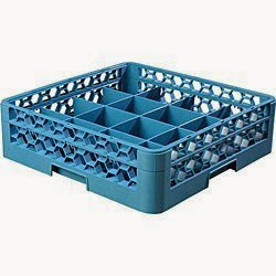  16-Compartment OptiClean Cup Racks w/1 Extender - Carlisle RC16-1