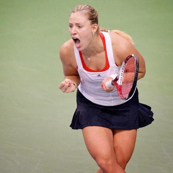 Angelique Kerber qualified Germany for the Fed Cup semifinals on Sunday when she defeated Slovakia's Dominika Cibulkova 6-3, 7-6 (7/5) in the first of the reverse singles.