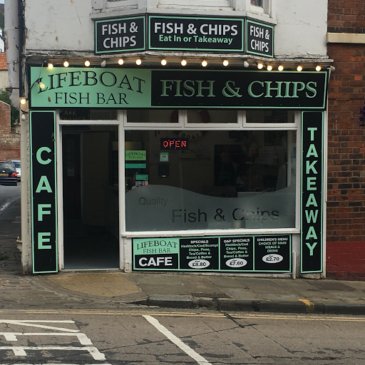 Lifeboat Fish Bar, Fish and Chip Cafe & Takeaway logo