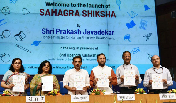 Samagra Shiksha scheme launched by Union Minister Prakash Javadekar