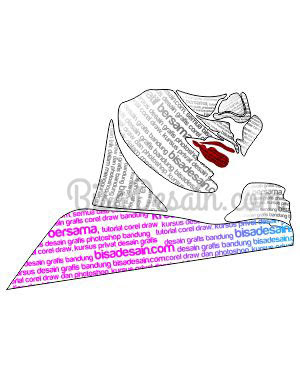 12. Membuat Tipografi Wajah dengan Corel Draw