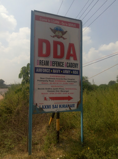Dream Defence Academy, Near Chalmeda, Near Ananda Rao Hospital, Pedapalli Road, Bommakal, Karimnagar, Telangana 505480, India, Educational_Organization, state TS