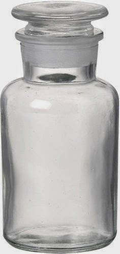  Small Clear Glass Jar With Lid 13.5 x 6.5cm