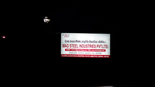 MAG STEEL INDUSTRIES PVT. LTD., 35b, 3/1, 2nd Main Rd, Periyar Nagar, Mannurpet, Ambattur Industrial Estate, Chennai, Tamil Nadu 600058, India, Iron_and_Steel_Industry, state TN