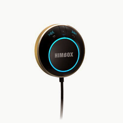  Himbox HB01 Bluetooth Hands-Free Car Kit for Apple iPad/iPad Air/iPad mini/iPod touch/iPhone/Samsung/HTC/Nokia/BlackBerry/LG/Moto and more Android Smartphone, Capable of Connecting with 2 Devices at a time [Free Dual USB Car Charger and Magnetic Base Included]