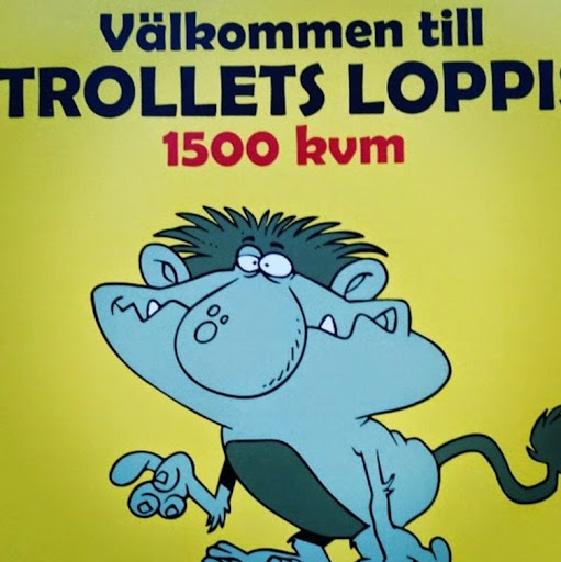 Trollets Loppis Antikt logo