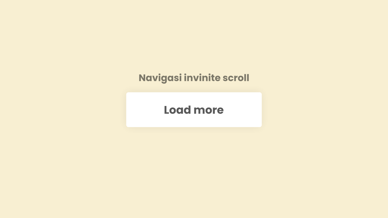 Change Blog Navigation To Invinite Scroll