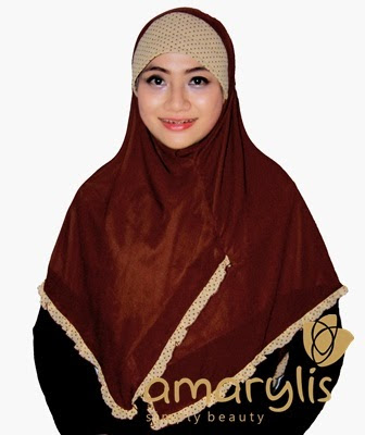 Jilbab Instan Classic Frill Amarylis Collection