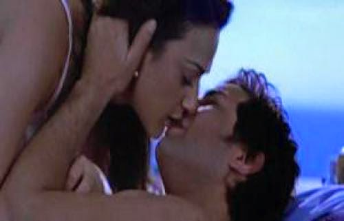 Preity Zinta Hot Kiss