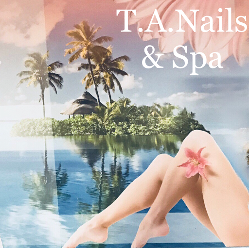 T A Nails logo