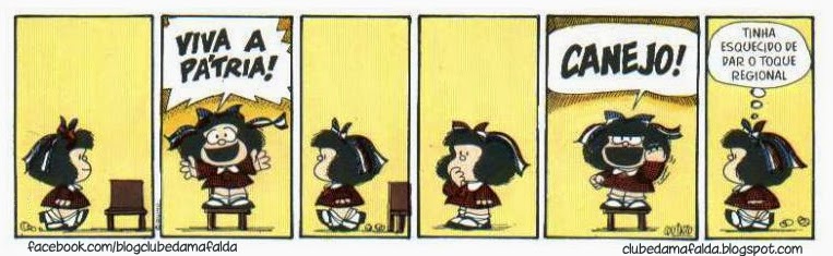Clube da Mafalda:  Tirinha 744 