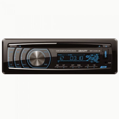  GRAVITY AGR-S206U Single Din CD USB Entertainment System