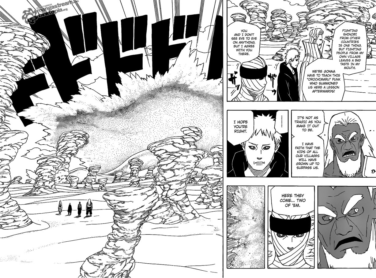 Naruto Shippuden Manga Chapter 546 - Image 08-09