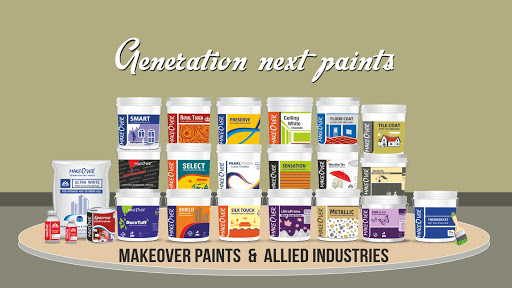 Makeover Paints (Kerala), 36/225, Tyrex Lane,, Diary Methanam Rd, Koonamthai,, Edappally North P.O., Ernakulam, Kerala 682024, India, Paint_Manufacturer, state KL