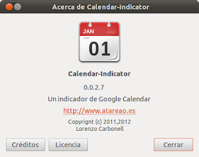 Calendar Indicator o como tener la fecha en el panel