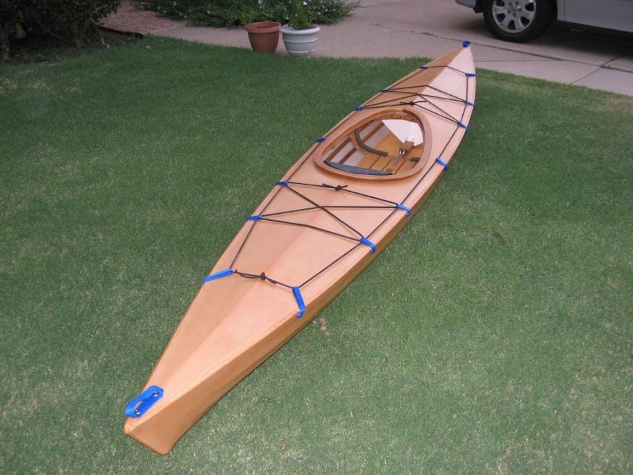 Skin-on-frame kayak No sewing?