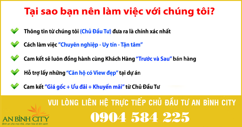 Liên hệ chủ đầu tư An Bình City Liên hệ chủ đầu tư An Bình City