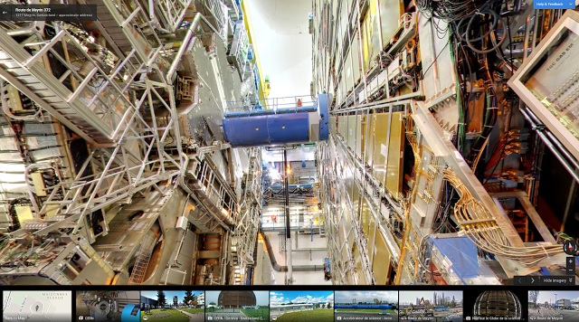Google StreetView CERN