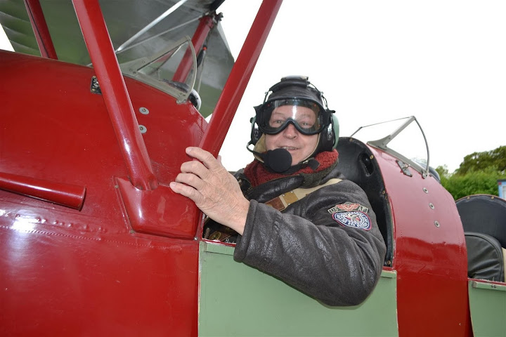 Getting ready to fly in a Tiger Moth