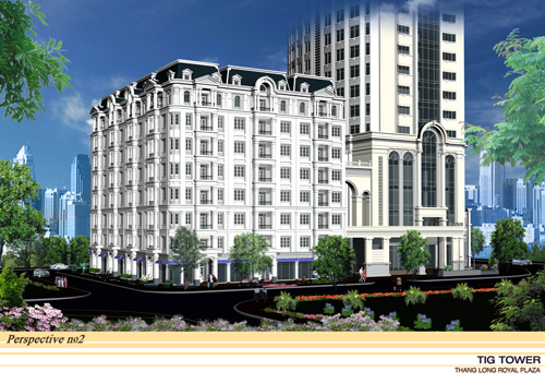 Vị trí dự án Vị Trí Thăng Long Royal Plaza