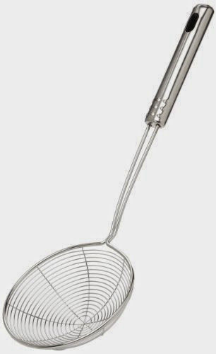  ExcelSteel Stainless Steel Wire Strainer, 4-Inch