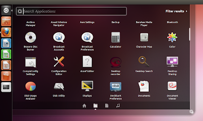Ubuntu 11.10 Oneiric Ocelot unity 2D screenshot