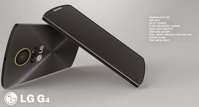 Tổng hợp 5 bản concept ấn tượng của LG G4