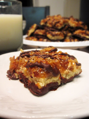 Samoa Cookie Bars