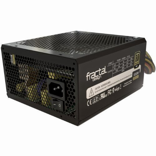 Fractal Design Tesla R2 1000-Watt 80 PLUS Gold Certified ATX12V/EPS12V 1000 Power Supply FD-PSU-TS2B-1000W